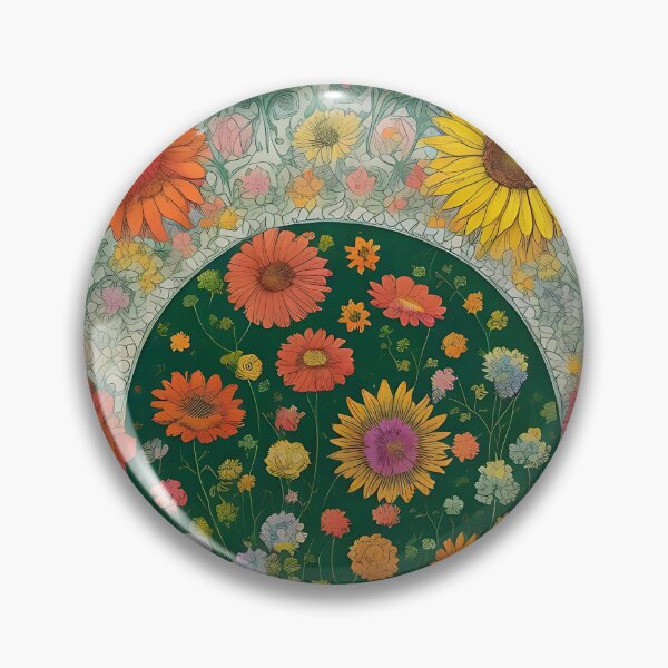 Item preview, Circle of Wildflowers - Flower Field Fantasy Aesthetic designed and sold by MadnessEnvelope.