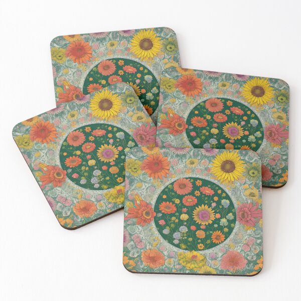 Item preview, Circle of Wildflowers - Flower Field Fantasy Aesthetic designed and sold by MadnessEnvelope.