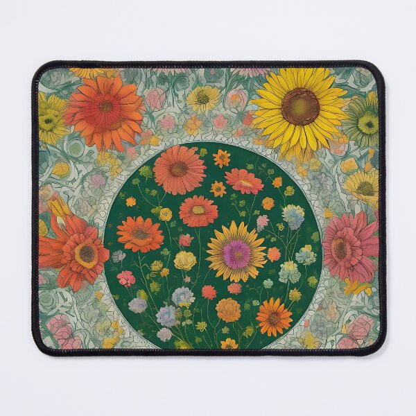 Item preview, Circle of Wildflowers - Flower Field Fantasy Aesthetic designed and sold by MadnessEnvelope.
