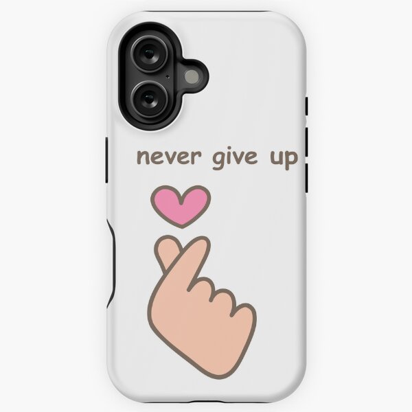 Item preview, never give up designed and sold by Designstar92.