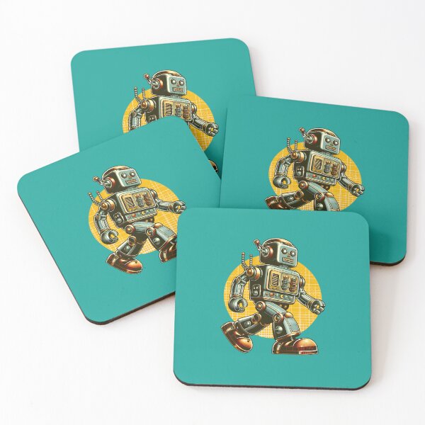 Item preview, Retro Robo-Revolution: A 1960s Sci-Fi Dream designed and sold by Andy-Many-Ideas.
