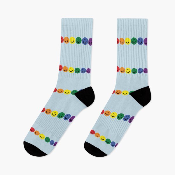 Item preview, Pride Rainbow Smiley Faces designed and sold by ellenhenry.