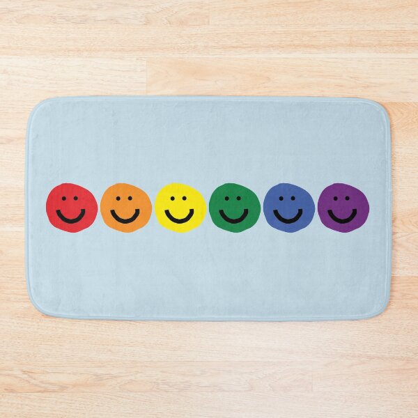 Item preview, Pride Rainbow Smiley Faces designed and sold by ellenhenry.