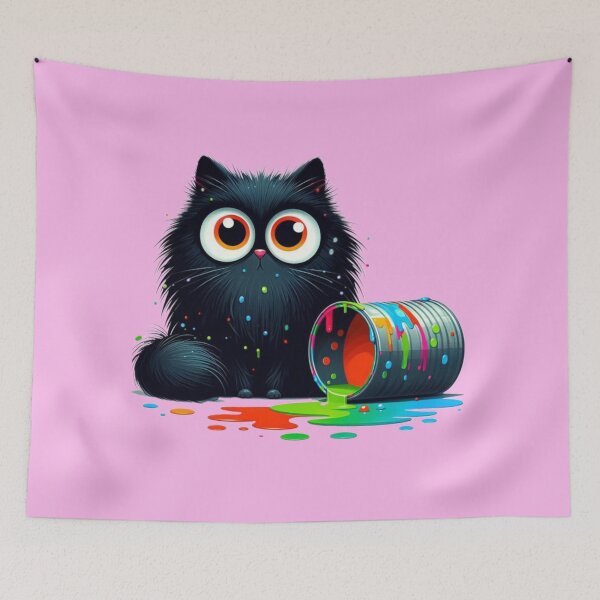 Item preview, COLORFUL CAT designed and sold by MargoGallery.