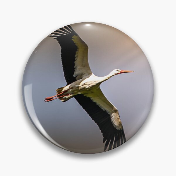 Item preview, Stork flying high designed and sold by Mothboybrown.