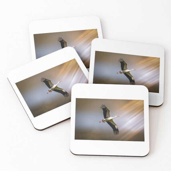 Item preview, Stork flying high designed and sold by Mothboybrown.