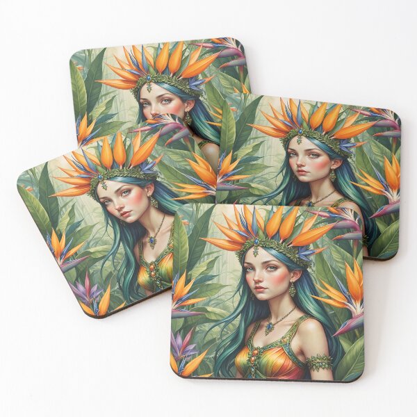 Item preview, Bird of Paradise Fairy designed and sold by SoniaSarkali.