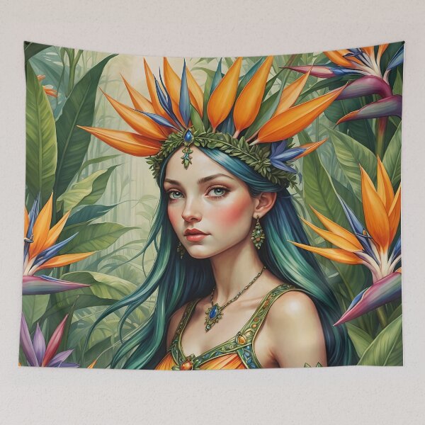 Item preview, Bird of Paradise Fairy designed and sold by SoniaSarkali.