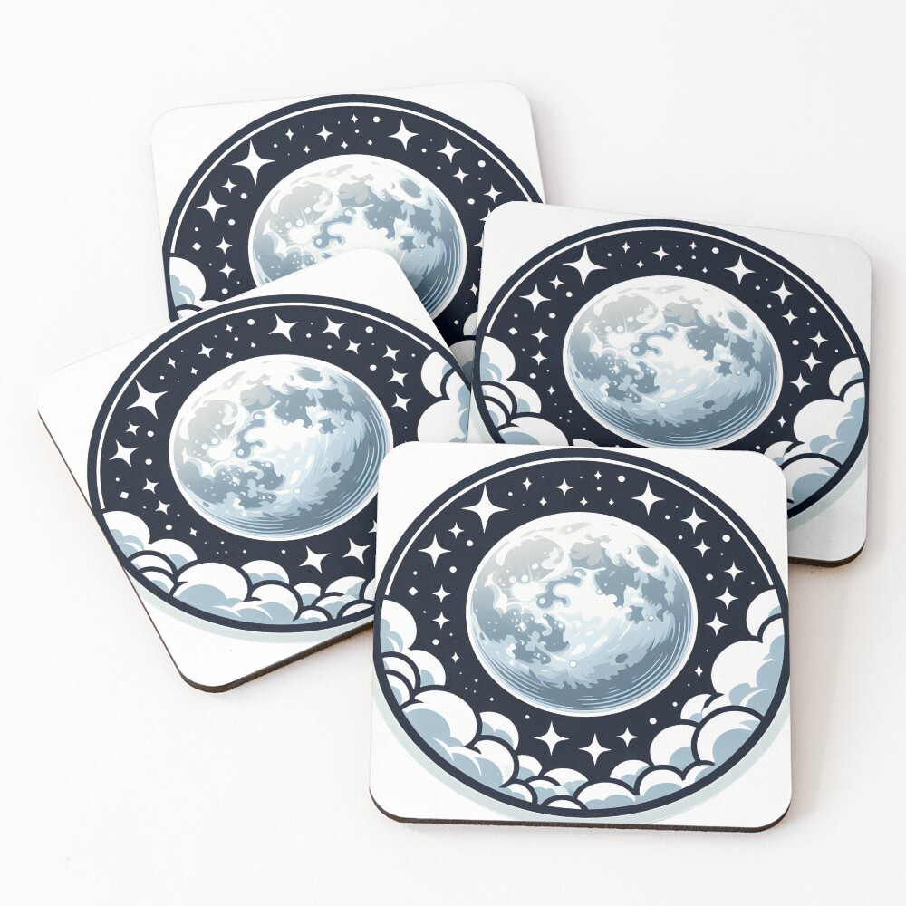 Item preview, Coasters (Set of 4) designed and sold by ParryStickers.
