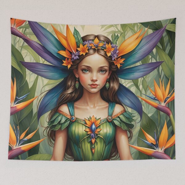 Item preview, Bird of Paradise Fairy designed and sold by SoniaSarkali.