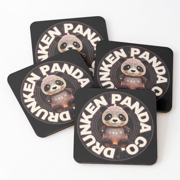 Item preview, Drunken Panda Co. designed and sold by pUNKnown.