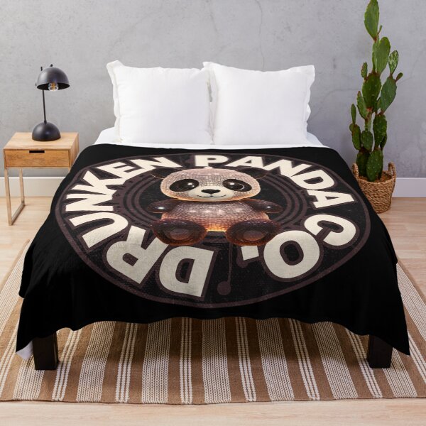 Item preview, Drunken Panda Co. designed and sold by pUNKnown.
