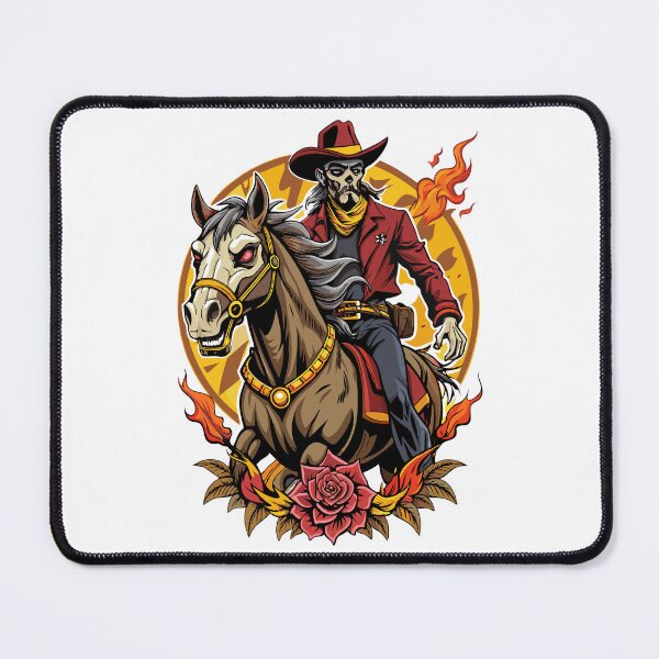 Item preview, Cowboy Steed Frontier Spirit Blaze designed and sold by Alahchin Art.