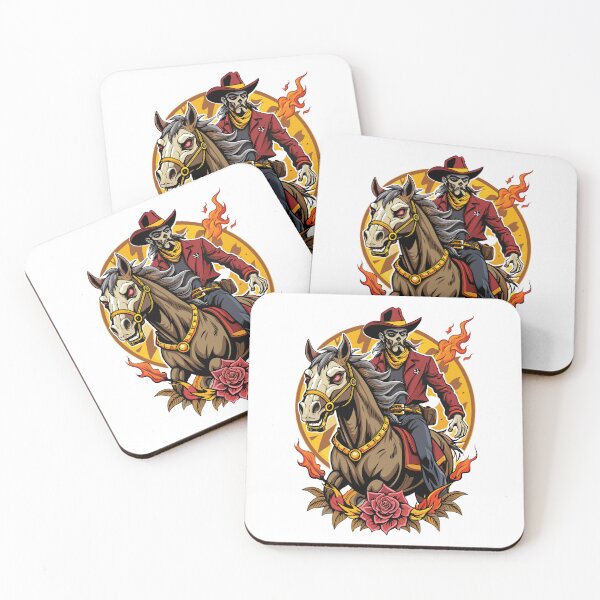Item preview, Cowboy Steed Frontier Spirit Blaze designed and sold by Alahchin Art.