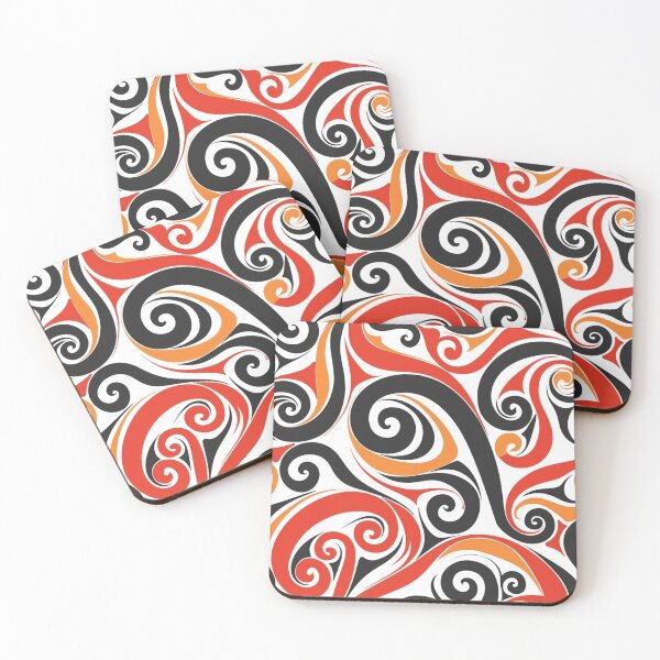 Item preview, New Zealand Māori Paua Pattern Koru Design 15 designed and sold by GrinGalore.