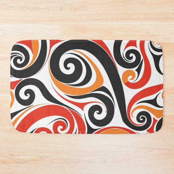 Item preview, New Zealand Māori Paua Pattern Koru Design 15 designed and sold by GrinGalore.