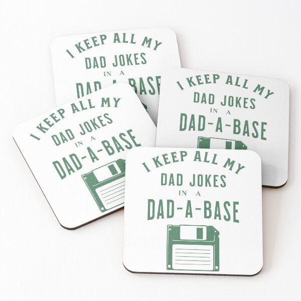 Item preview, I Keep All My Dad Jokes in a Dad-a-Base designed and sold by CALIMASHIRTS.