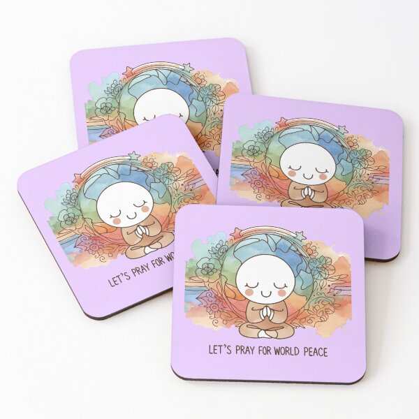 Item preview, Let's Pray for World Peace, designed and sold by PaintMeWorld.