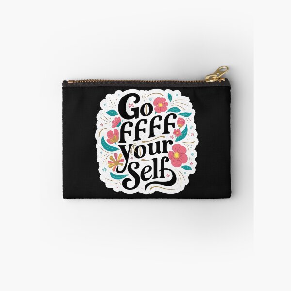 Item preview, ''Go FFFF Your Self'' Funny Vintage Sarcastic Humor T-Shirt designed and sold by Witty Shirts.