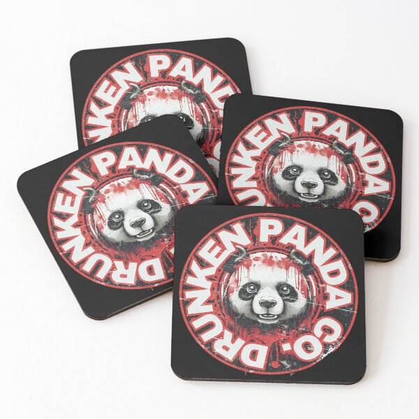 Item preview, Drunken Panda Co. designed and sold by pUNKnown.