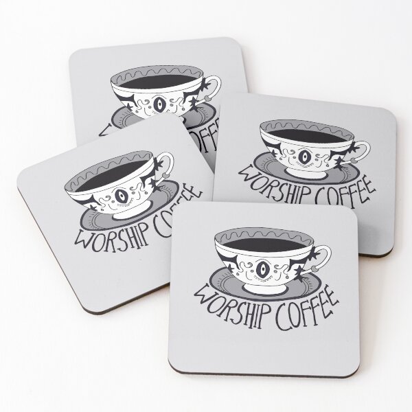 Item preview, worship coffee designed and sold by merialnam.