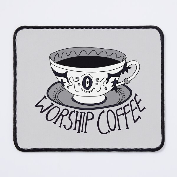 Item preview, worship coffee designed and sold by merialnam.