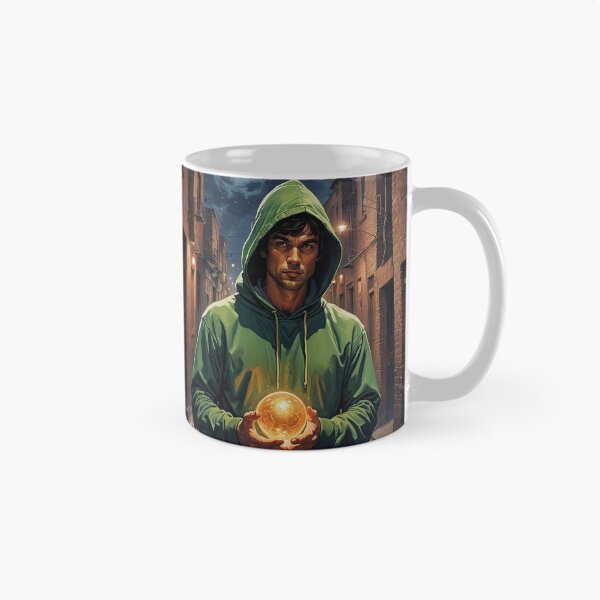 Item preview, Man with Green Hood   designed and sold by BonNikos.