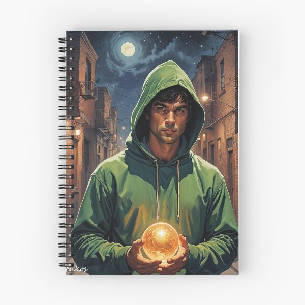 Item preview, Man with Green Hood   designed and sold by BonNikos.