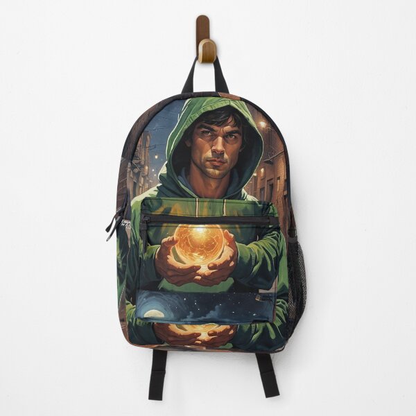 Item preview, Man with Green Hood   designed and sold by BonNikos.