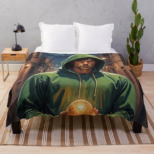 Item preview, Man with Green Hood designed and sold by BonNikos.