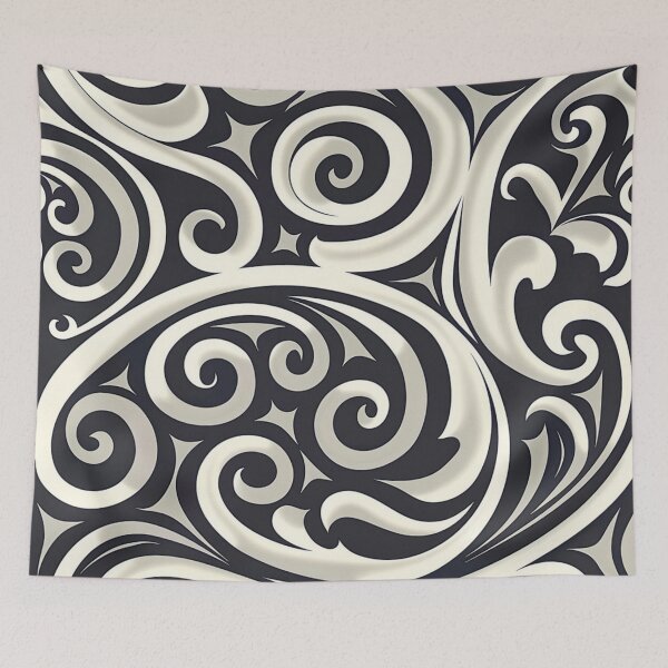 Item preview, New Zealand Māori Paua Pattern Koru Design 16 designed and sold by GrinGalore.