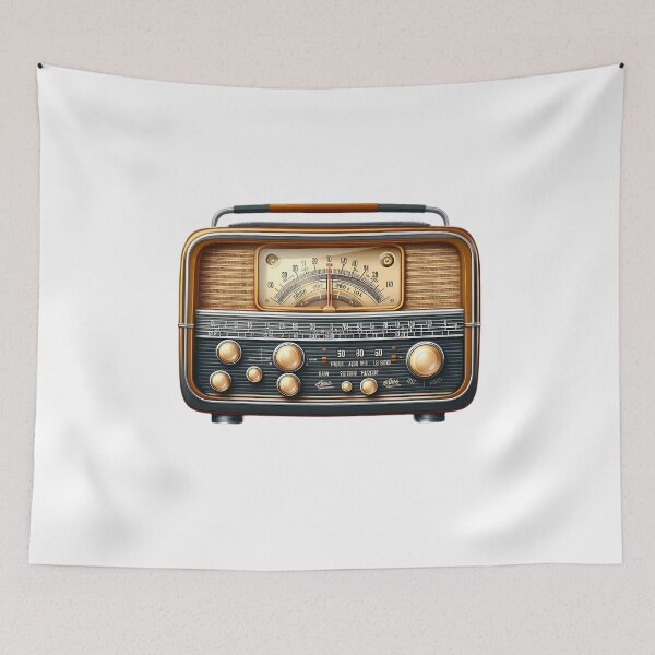 Item preview, Wavelengths of Nostalgia: The 1960s Radio Revival designed and sold by Andy-Many-Ideas.