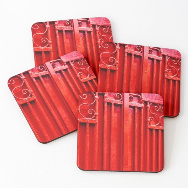 Item preview, Red metal doors designed and sold by Michaelerch.