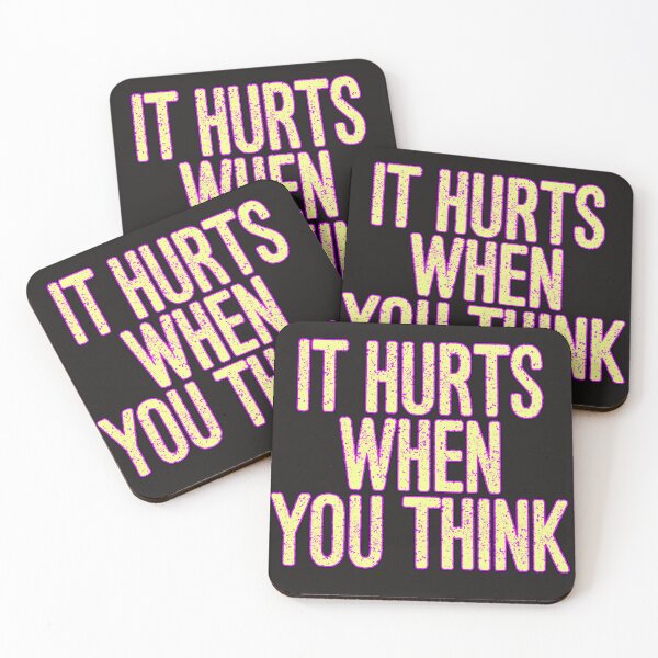 Item preview, It Hurts When You Think designed and sold by street_life.