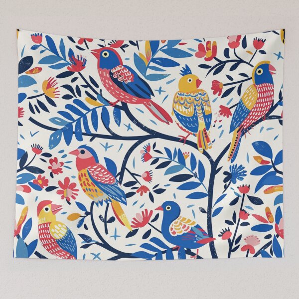 Item preview, Birds T-Shirt Pattern New Colorful Vibrant designed and sold by GrinGalore.