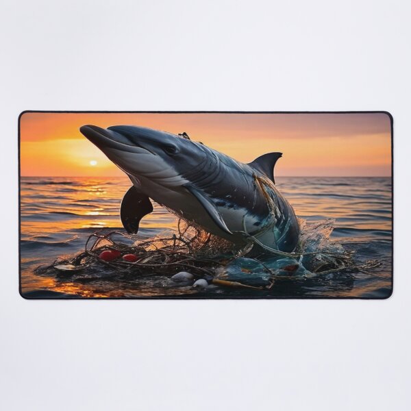 Item preview, En peligro de extinción: los delfines, víctimas de la contaminación y la pesca designed and sold by Collection de trésors .