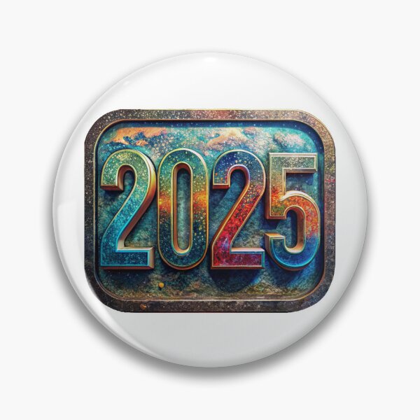 Item preview, 2025 Happy New Year Sticker designed and sold by TroveVault.