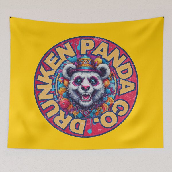 Item preview, Drunken Panda Co. designed and sold by pUNKnown.