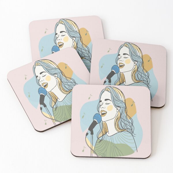 Item preview, Melodic Muse - Singer in Harmony designed and sold by AgarutanPrint.