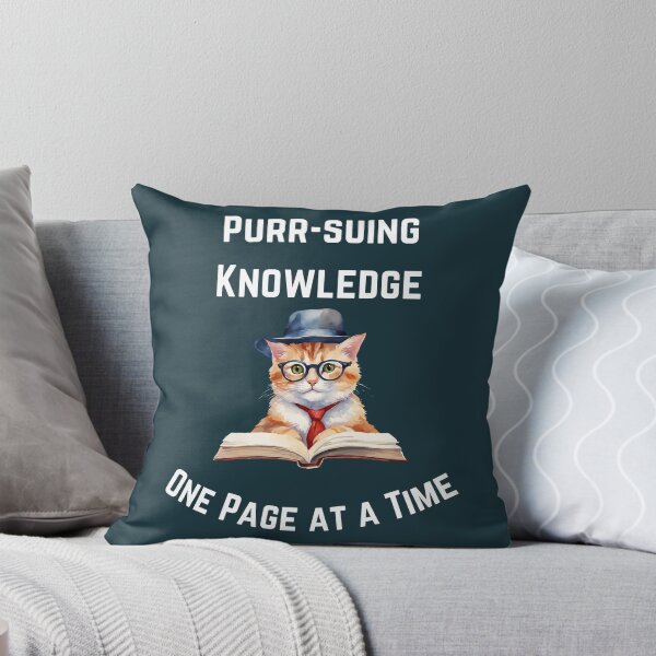 Item preview, Purr-Suing Knowledge designed and sold by Lorify.