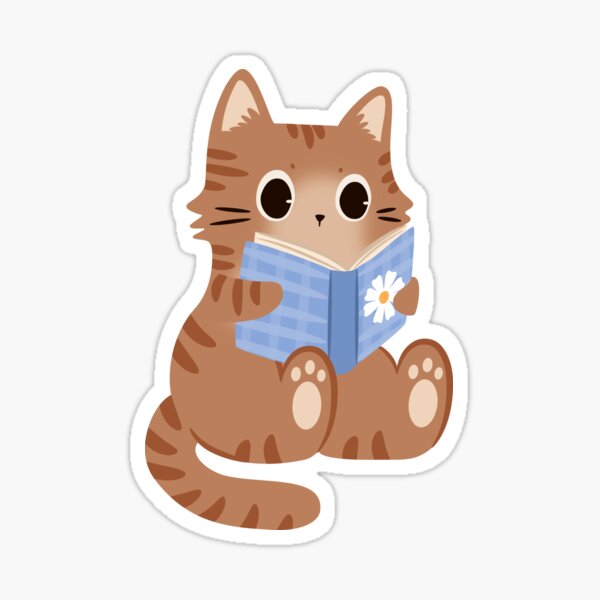 Aperçu de l'œuvre lecture de chat créée et vendue par indiebookster.