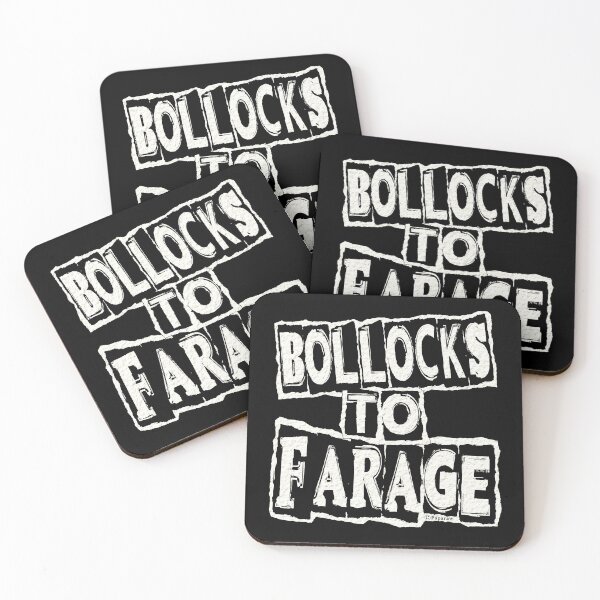 Item preview, BOLLOCKS TO FARAGE designed and sold by Paparaw.