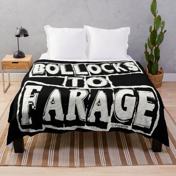 Item preview, BOLLOCKS TO FARAGE designed and sold by Paparaw.
