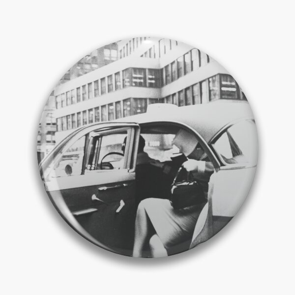 Item preview, Yellow taxi, vintage New York street scene black and white photograph designed and sold by Jéanpaul  Ferro.