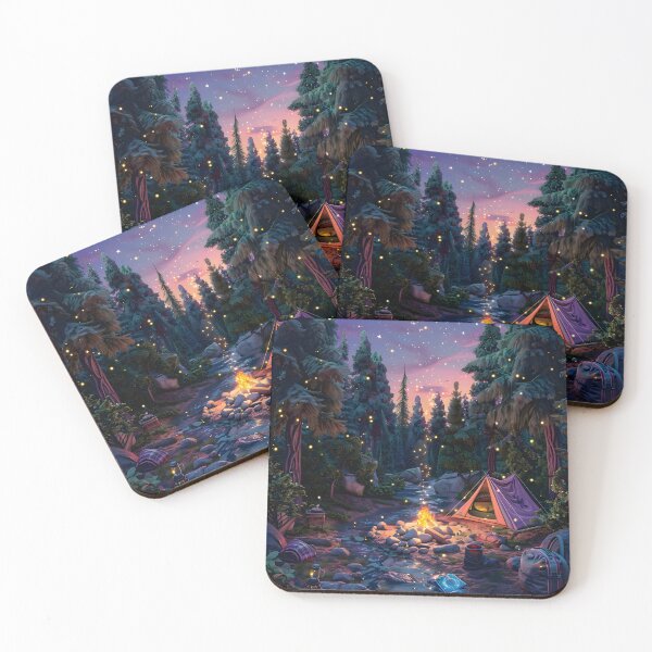 Item preview, Twilight Campfire Adventure designed and sold by AI-Only Creations.