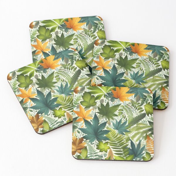 Item preview, Seamless Leaf Design: Nature's Endless Pattern designed and sold by daruneenok.