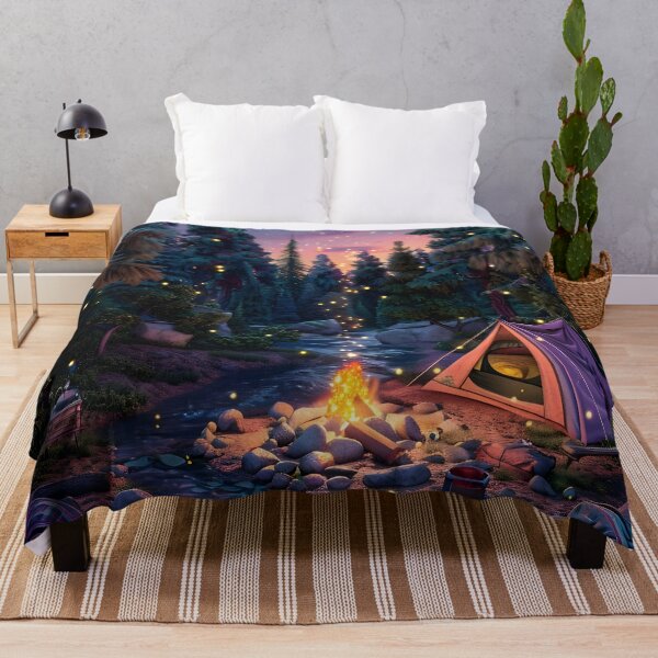 Item preview, Twilight Campfire Adventure designed and sold by AI-Only Creations.