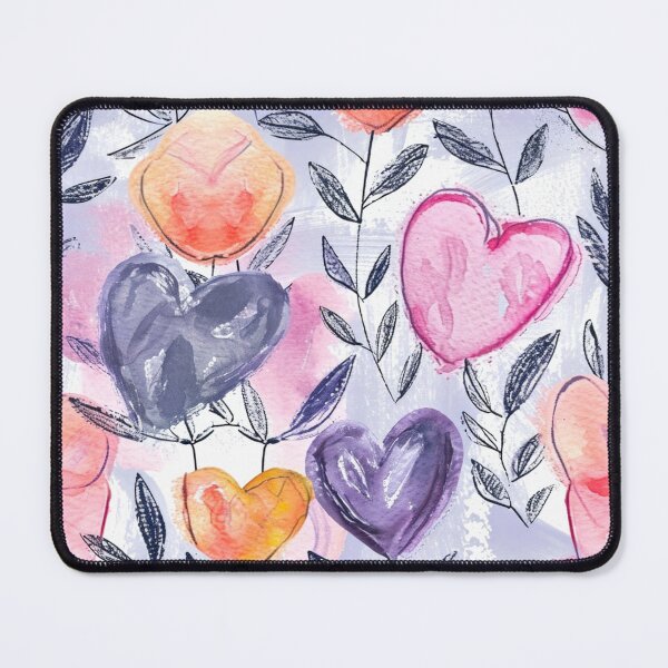 Item preview, Summer Heart Leaf and Foral designed and sold by JessArty ⭐⭐⭐⭐⭐.