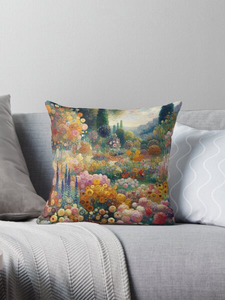 Item preview, Gustav Klimt Flower Garden designed and sold by maniacfitness.