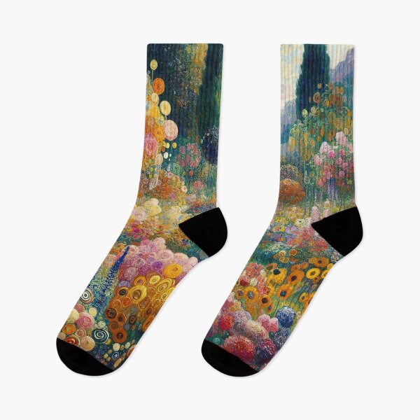 Item preview, Gustav Klimt Flower Garden designed and sold by maniacfitness.